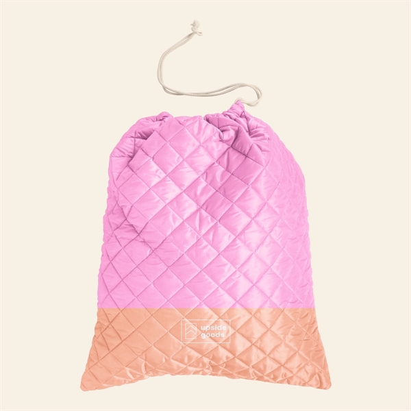 The Bubbles tote is a sturdy bag with a drawstring closure... from ASI 74710 Numo