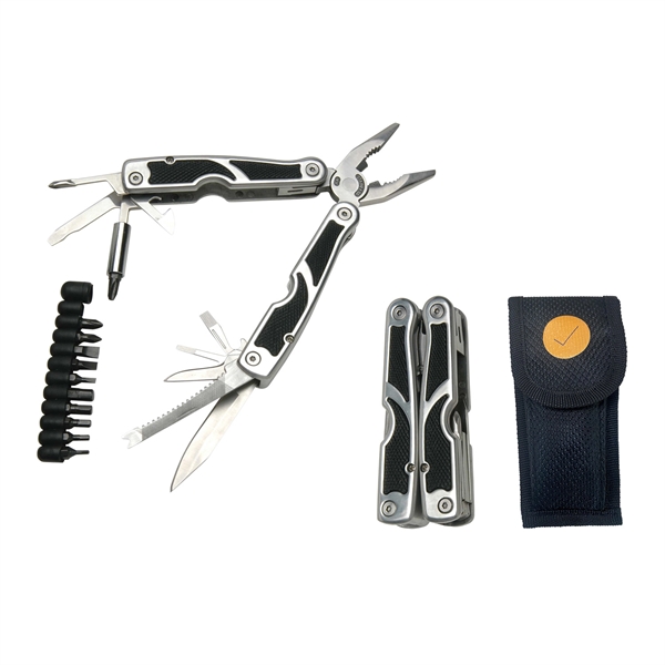 Stainless steel 26-in-1 multi tool.... from ASI 63698 Justin Case®
