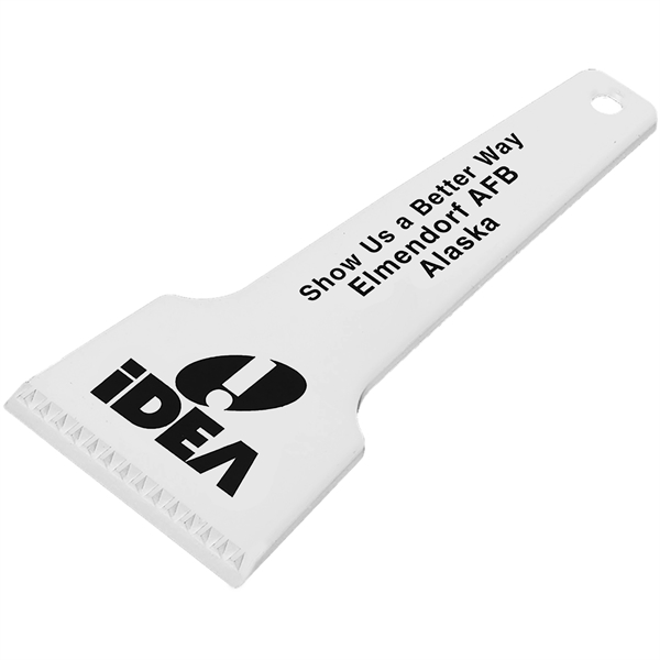 Post-consumer recycled PETE billboard ice scraper.... from ASI 55990 Garyline
