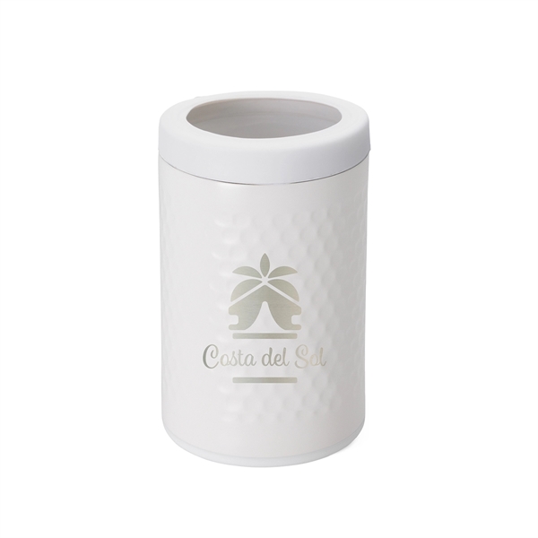 12 ounce stainless steel can cooler with triple insulation technology.... from ASI 61125 Hit Promotional Products / Hit®