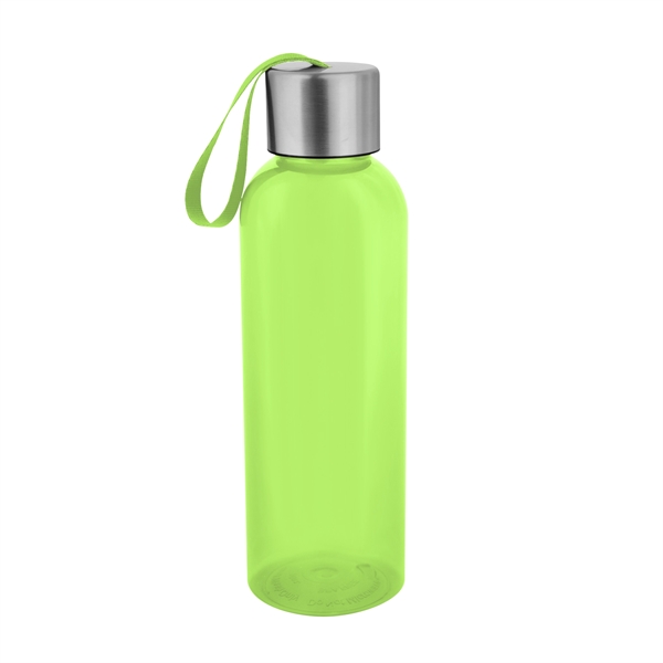 20 ounce rPET recycled polyester bottle with lid and wrist strap.... from ASI 61125 Hit Promotional Products / Hit®