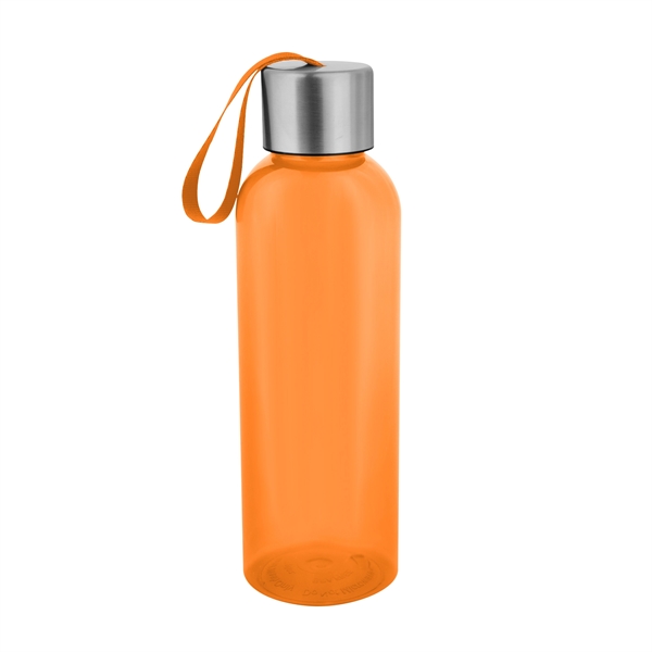 20 ounce rPET recycled polyester bottle with lid and wrist strap.... from ASI 61125 Hit Promotional Products / Hit®