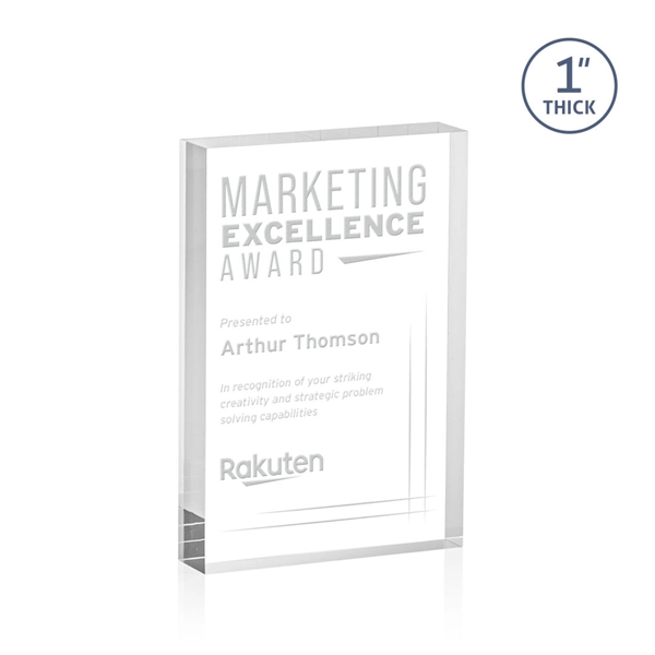 Toledo Award - Acrylic... from ASI 84592 St Regis Group / St Regis