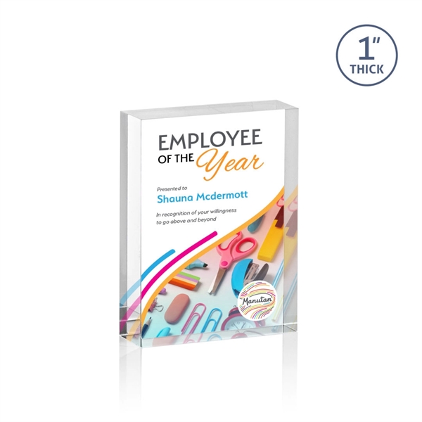 Toledo Award - Acrylic... from ASI 84592 St Regis Group / St Regis