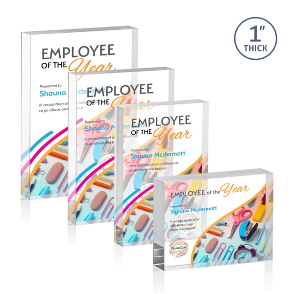 Toledo Award - Acrylic... from ASI 84592 St Regis Group / St Regis