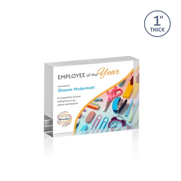 Toledo Award - Acrylic... from ASI 84592 St Regis Group / St Regis