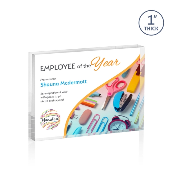 Toledo Award - Acrylic... from ASI 84592 St Regis Group / St Regis