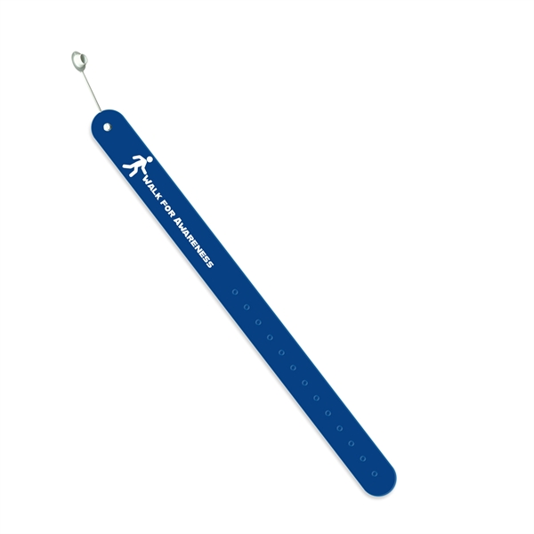 Reflective wristband measuring .75"H x 9.75"W with permanent or reusable options... from ASI 54040 Fey Promo / Reflectix® Mi Line by Fey