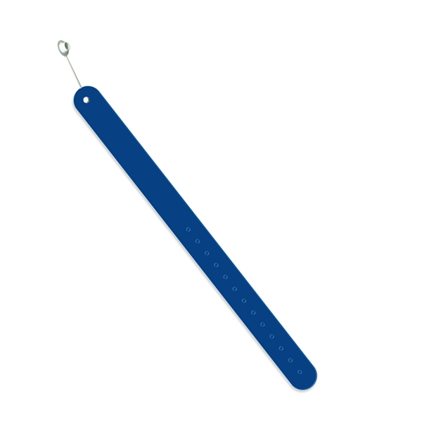 Reflective wristband measuring .75"H x 9.75"W with permanent or reusable options... from ASI 54040 Fey Promo / Reflectix® Mi Line by Fey