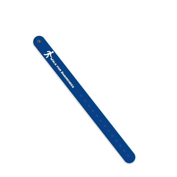 Reflective wristband measuring .75"H x 9.75"W with permanent or reusable options... from ASI 54040 Fey Promo / Reflectix® Mi Line by Fey