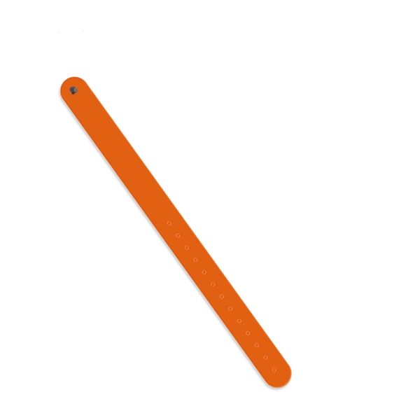 Reflective wristband measuring .75"H x 9.75"W with permanent or reusable options... from ASI 54040 Fey Promo / Reflectix® Mi Line by Fey