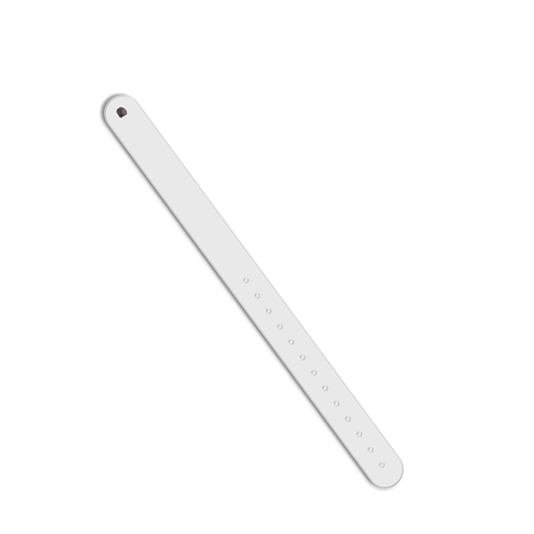 Reflective wristband measuring .75"H x 9.75"W with permanent or reusable options... from ASI 54040 Fey Promo / Reflectix® Mi Line by Fey