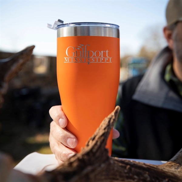 The 30 oz. Mammoth Rover tumbler with a double-walled vacuum insulation... from ASI 46170 Compass Industries Inc