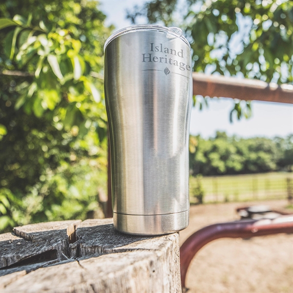 The 30 oz. Mammoth Rover tumbler with a double-walled vacuum insulation... from ASI 46170 Compass Industries Inc