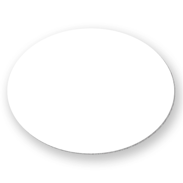 Oval shaped chipboard button, 3" x 4".... from ASI 93520 Ventura Inc