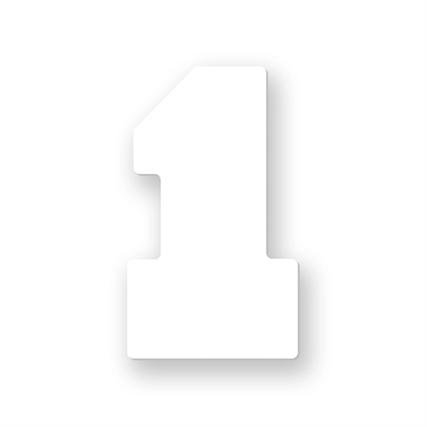 Square shaped chipboard button, 2".... from ASI 93520 Ventura Inc