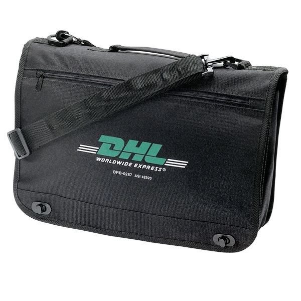 Large executive document bag with plastic twist-lock closure.... from ASI 42920 Busrel Inc