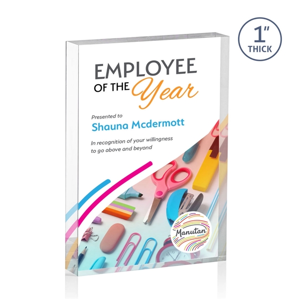 Toledo Award - Acrylic... from ASI 84592 St Regis Group / St Regis