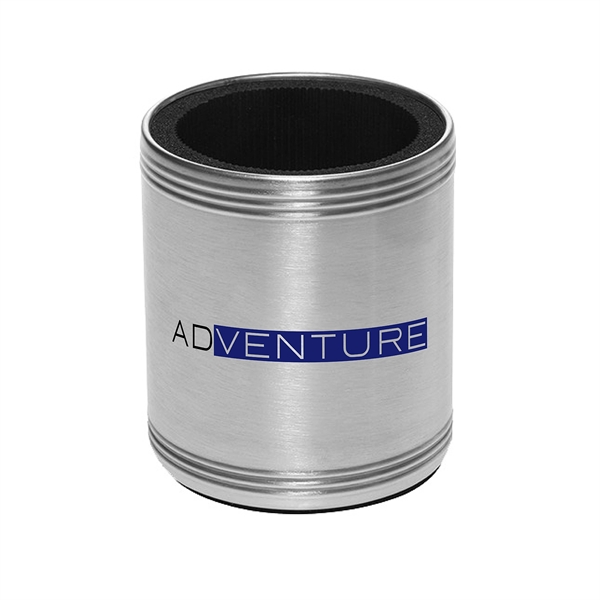 Stainless steel can cooler with foam interior provides superior insulation to... from ASI 62088 IDProductsource
