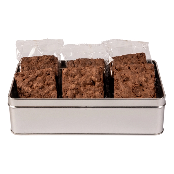 Fresh Beginnings 6 Fudge Brownies in Tin... from ASI 44900 NC Custom (CI/Lanco) / Fresh Beginnings