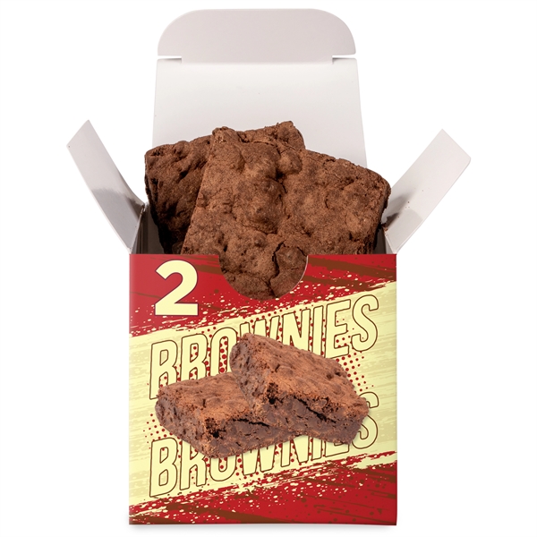 Fresh Beginnings 2 Fudge Brownies in Cube... from ASI 44900 NC Custom (CI/Lanco) / Fresh Beginnings
