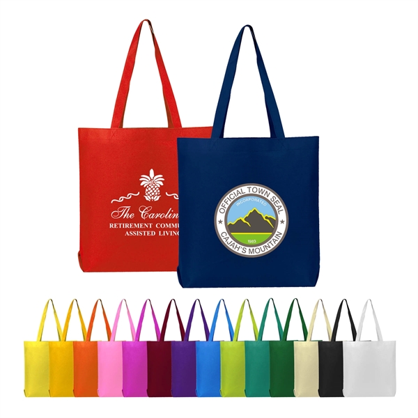 80 gm Non-Woven Tote Bag... from ASI 41511 Brainchild USA Inc / BrainChild Gift Club