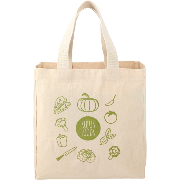 8" x 12.5" x 13" cotton canvas grocery tote bag.... from ASI 66887 PCNA / Leeds