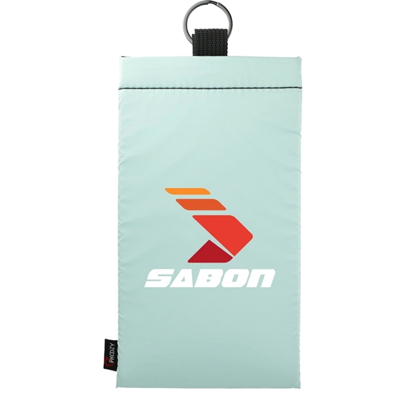 6.5" x 0.40" x 3.6" phone pouch with a split ring... from ASI 66887 PCNA / Leeds