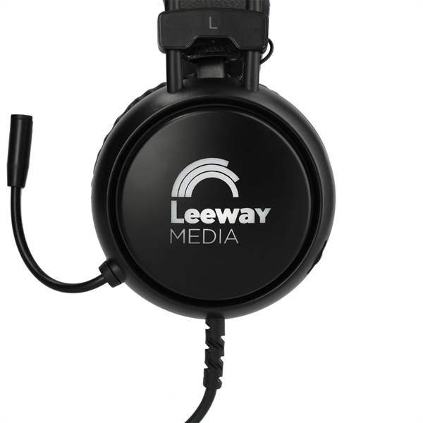 4.33" x 8.79" x 7.48" headphones with a microphone... from ASI 66887 PCNA / Leeds