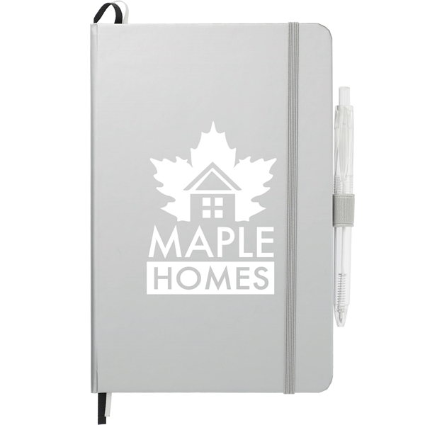 5.5" x 8.5" bound journal with 80 sheets of white lined... from ASI 66887 PCNA / Leeds