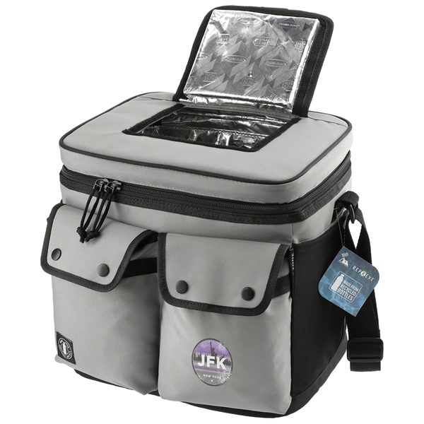 24 can cooler with double pocket design and adjustable strap.... from ASI 66887 PCNA / Leeds