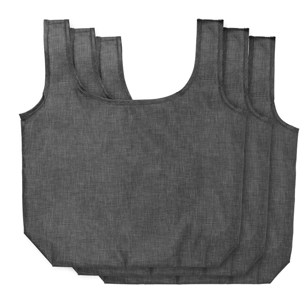 13"H x 12.5"W x 4.5"D shopping totes in a pack of... from ASI 66887 PCNA / Leeds