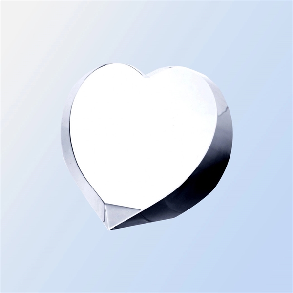 Crystal Heart Paperweight... from ASI 31517 Admart Products / Admart Line