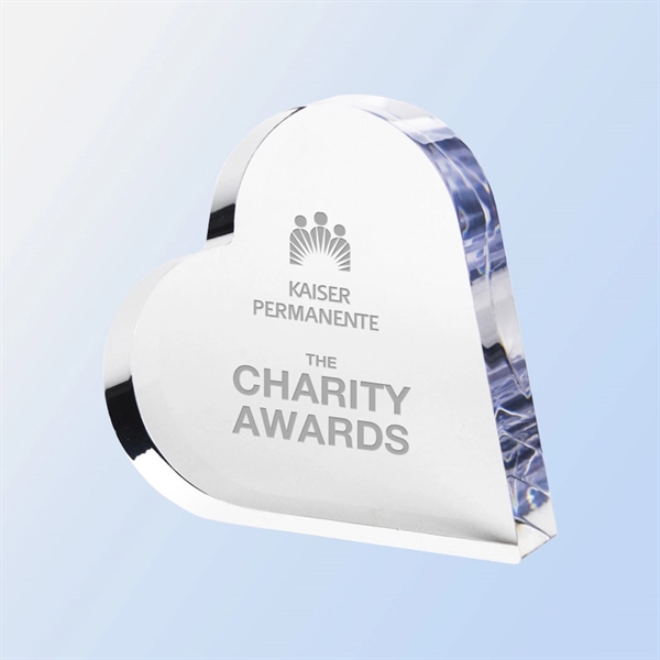 Acrylic Heart Award... from ASI 31517 Admart Products / Admart Line