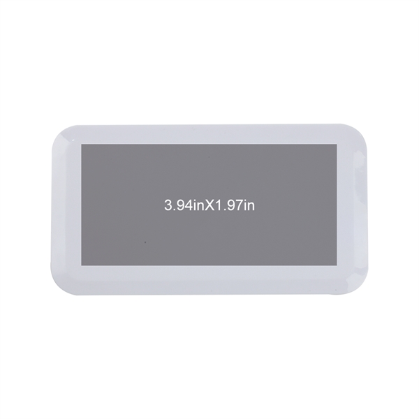 Our Wheeling Rectangle Wireless Charger has such a big imprint area... from ASI 90154 Sunjoy Group Inc