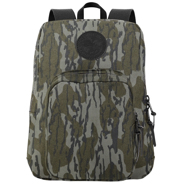 USA Made Book Bag made from durable 15-ounce canvas and leather... from ASI 46170 Compass Industries Inc