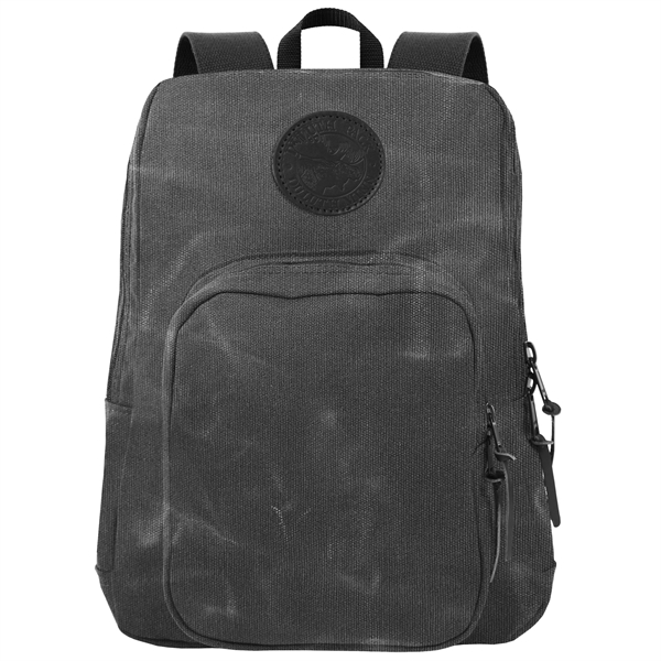 USA Made Book Bag made from durable 15-ounce canvas and leather... from ASI 46170 Compass Industries Inc