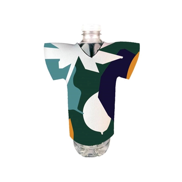 Full Color Jersey Shape Bottle Cooler plus full color imprint... from ASI 37218 Athena Promo (tm)