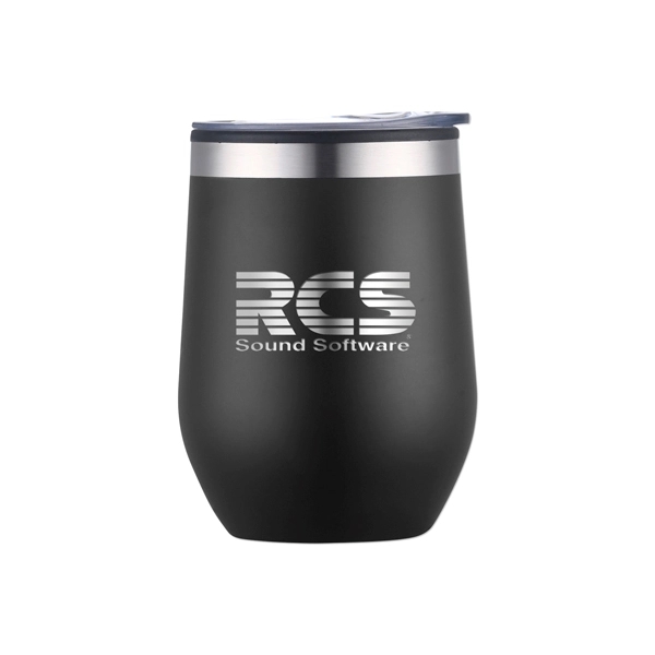 12 oz. wine tumbler made of double wall vacuum insulated stainless... from ASI 98360 WOWLine / WOWLine®
