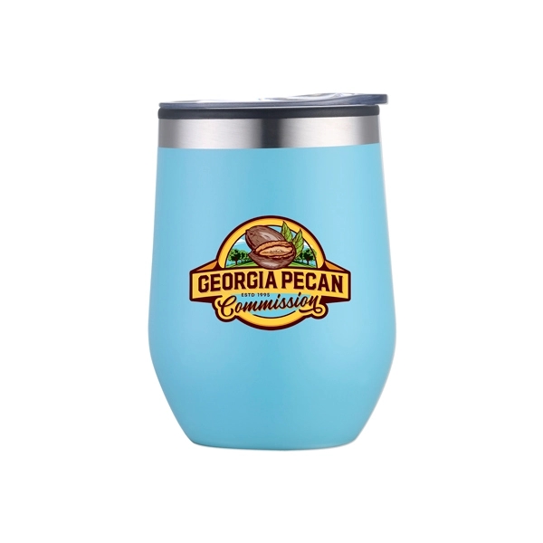 12 oz. wine tumbler made of double wall vacuum insulated stainless... from ASI 98360 WOWLine / WOWLine®