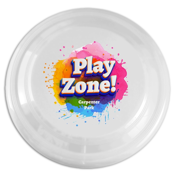 Nine inch white flyer disc.... from ASI 55990 Garyline