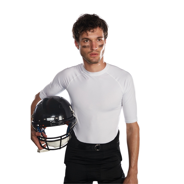 Short sleeve compression shirt that is odor resistant and wick away... from ASI 37461 Augusta Sportswear
