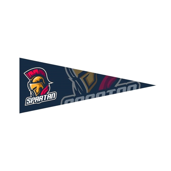 4" x 10" Full color felt pennant flag banner plus full... from ASI 37218 Athena Promo (tm)