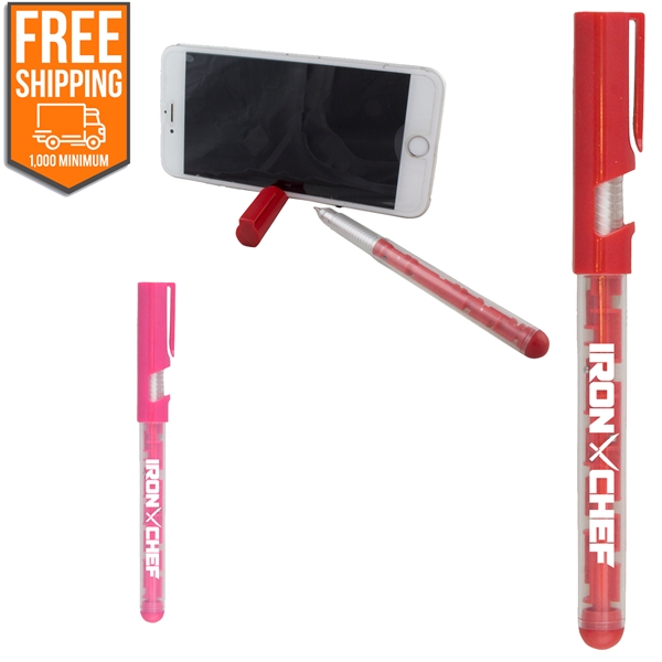 Puzzler pen with a plastic case, 2-ball maze game, and phone... from ASI 57653 Gold Bond