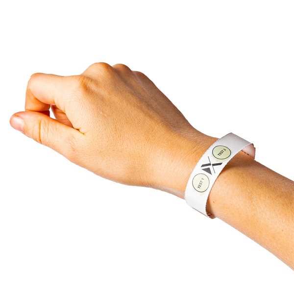 First Wristband to simply and reliably protect yourself from date rape... from ASI 63698 Justin Case®