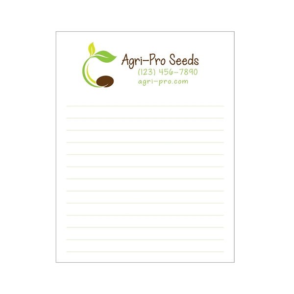 4 1/4" x 5 1/2" Full Color Notepads... from ASI 45795 Colorguppy Printing