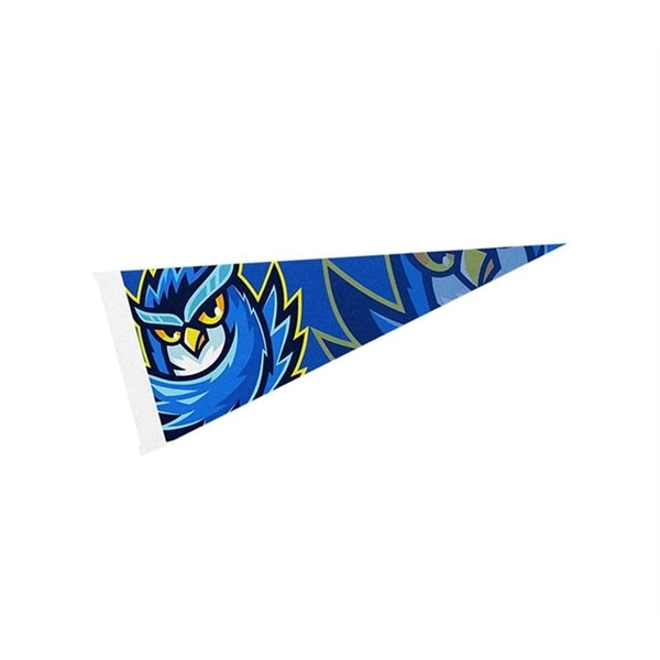 8" x 18" Full color felt pennant flag banner plus full... from ASI 37218 Athena Promo (tm)