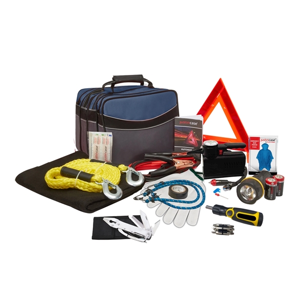 Road rescue kit. Features generous storage in the main and secondary... from ASI 63698 Justin Case®