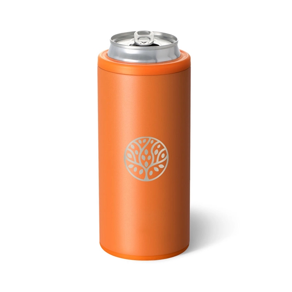 Insulated stainless steel copper-plated cooler sleeve for 12 ounce cans and... from ASI 61125 Hit Promotional Products / Hit®