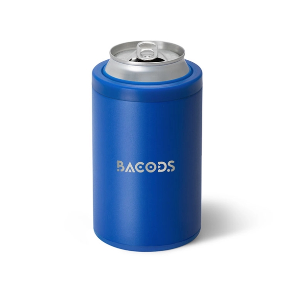 12 ounce stainless steel can cooler with triple insulation technology.... from ASI 61125 Hit Promotional Products / Hit®